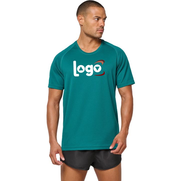 Image produit alternative T-shirt de sport à col rond recyclé homme