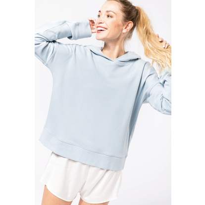 Image produit alternative Sweat-shirt capuche Lounge bio femme