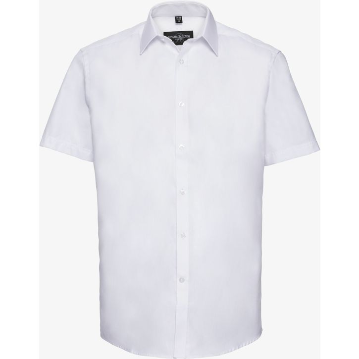 Image produit alternative Men’s short sleeve tailored herringbone shirt