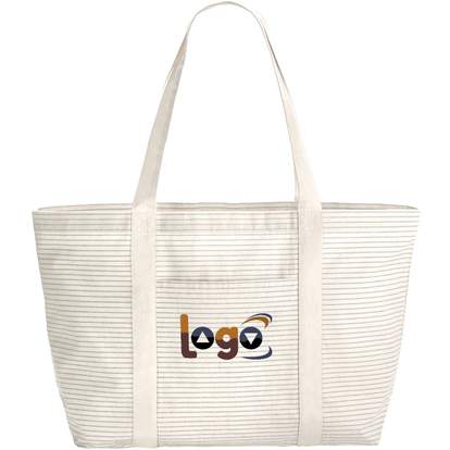 Image produit alternative Tote bag rayé en coton bio
