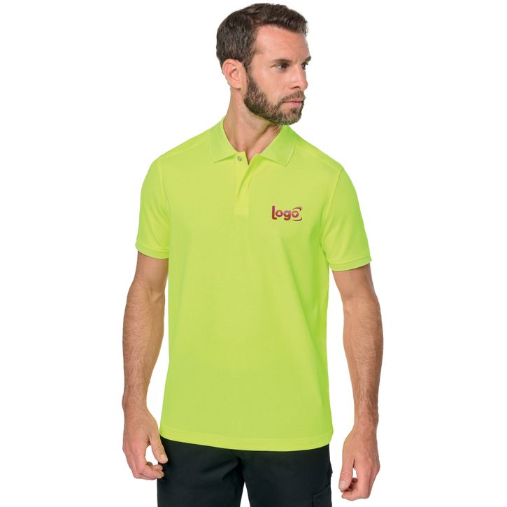 Image produit alternative Polo unisexe écoresponsable coton/polyester 