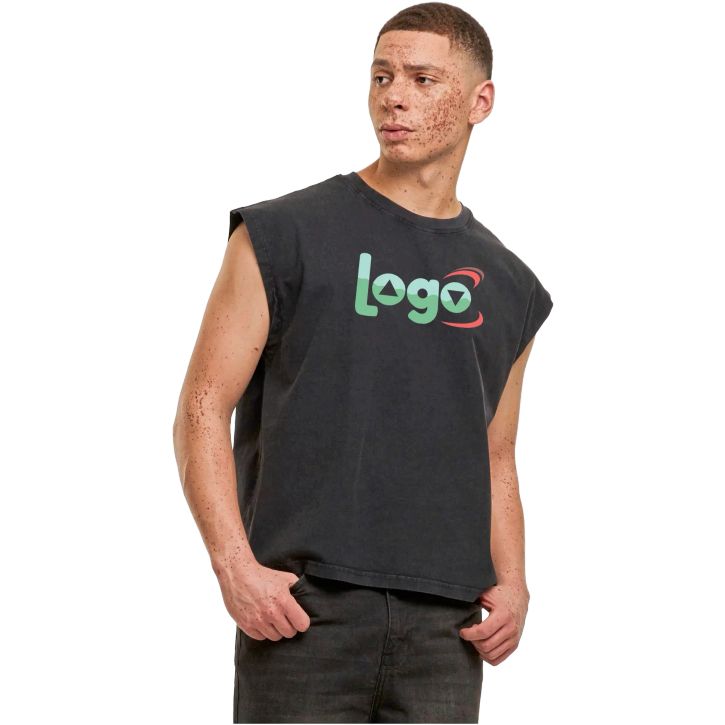 Image produit alternative Vintage Cropped Heavy Sleeveless Tee
