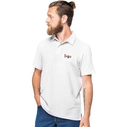 Image produit alternative Polo recyclé homme - 220g