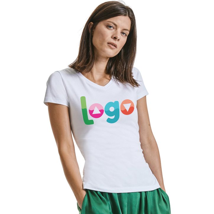 Image produit alternative Ladies' Pure Organic V-Neck Tee