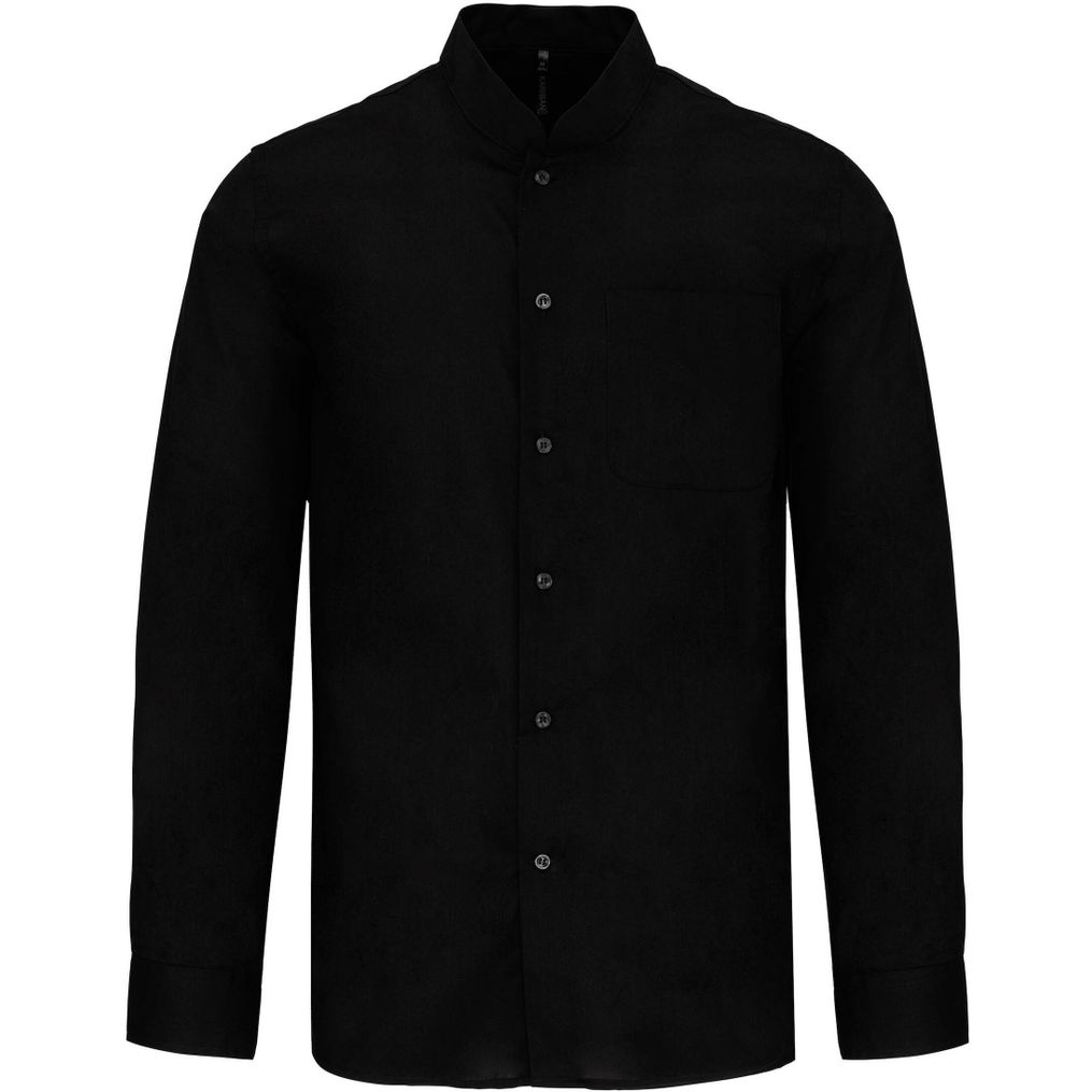 TopTex Recrutement Kariban Chemise Col Mao Manches Longues 65