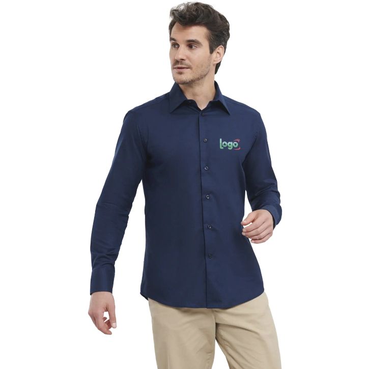 Image produit alternative Chemise Oxford cintrée manches longues homme