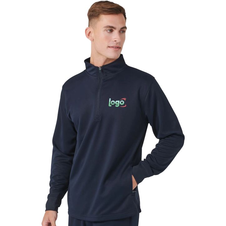 Image produit alternative Adults' 1/4 zip knitted tracksuit top
