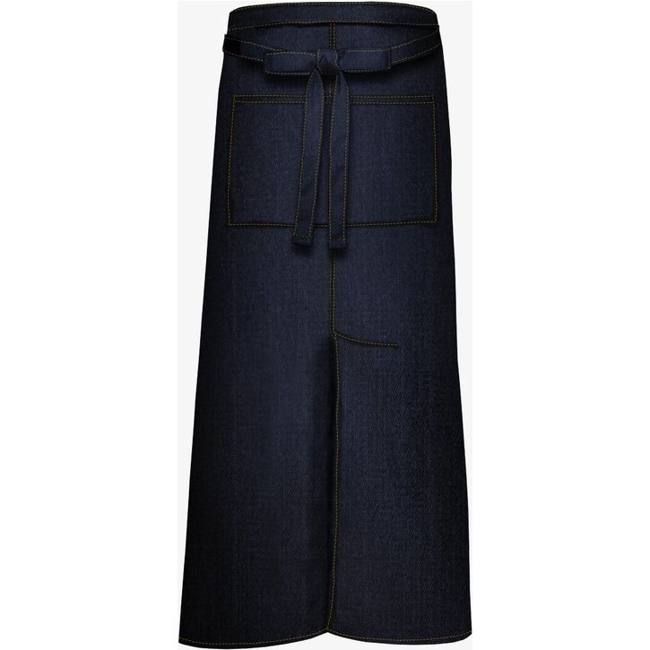 Image produit Tablier jeans avec fente