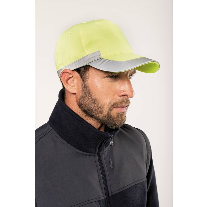 Image produit alternative Casquette fluorescente - 5 panneaux