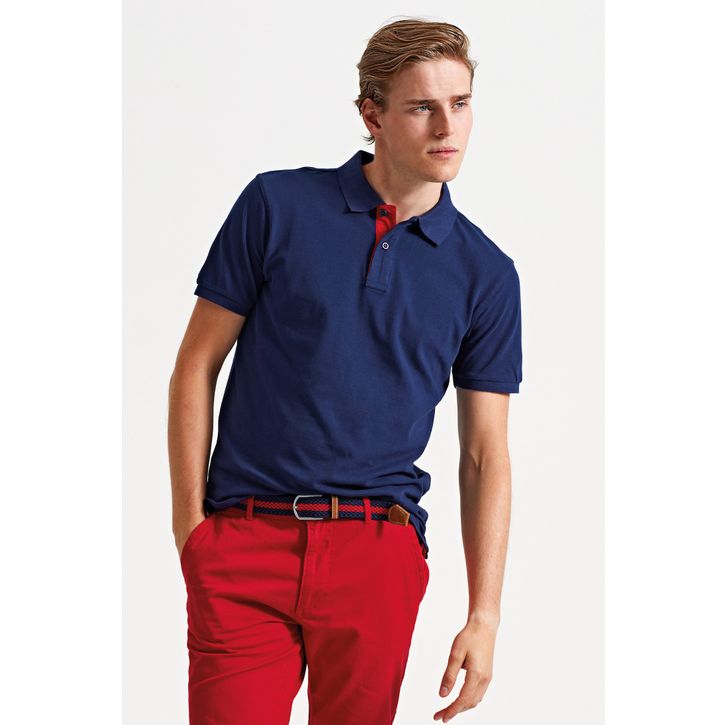 Image produit alternative Polo contrasté coupe classique homme