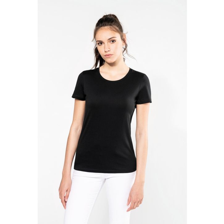 Image produit alternative T-shirt Supima® col rond manches courtes femme