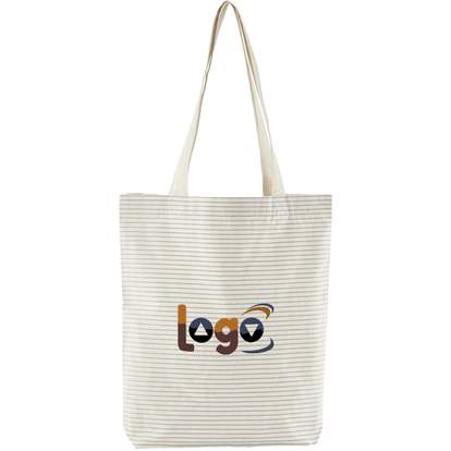 Image produit alternative Tote bag rayé en coton bio