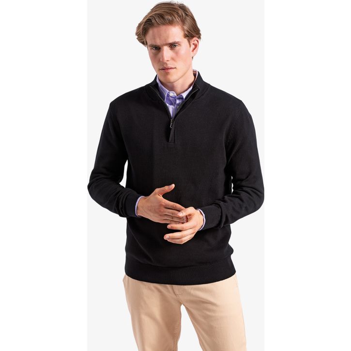 Image produit alternative Pull homme zip 1/4