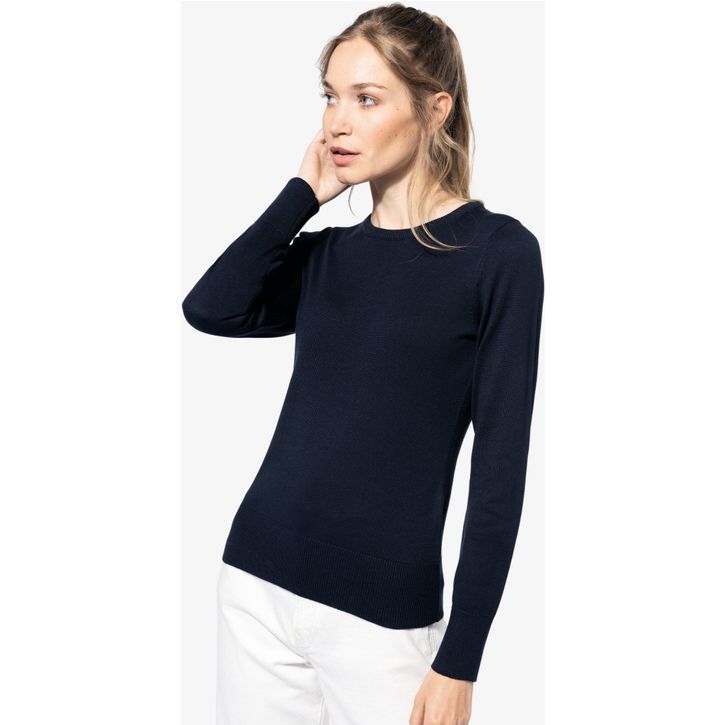 Image produit alternative Pull col rond femme