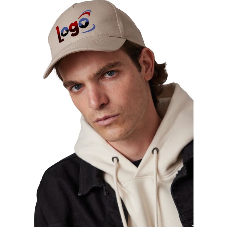 Image produit alternative Casquette en coton et polyester recyclés K-loop tracking - 5 panneaux