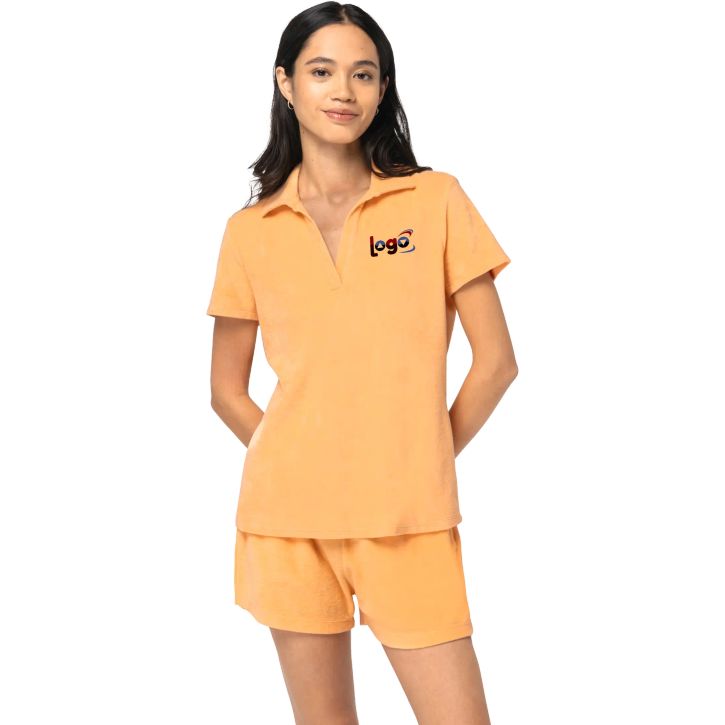 Image produit Polo en éponge femme