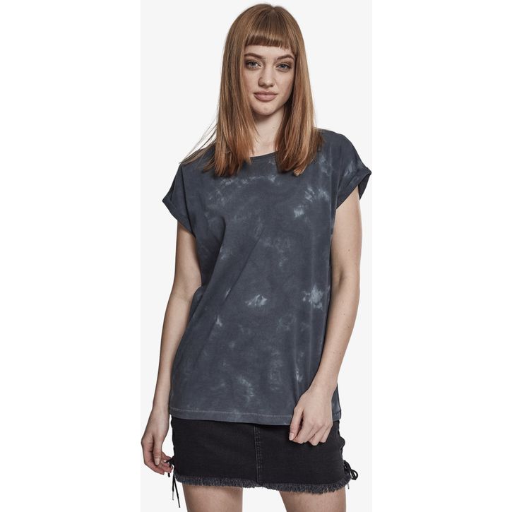 Image produit alternative Ladies Batik Dye Extended Shoulder Tee