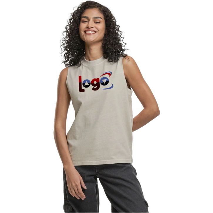 Image produit alternative Ladies Vintage Washed Sleeveless Tee