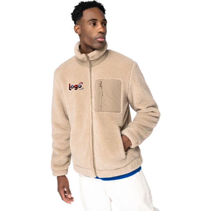 Image produit Veste col sherpa unisexe ns612 personnalisable