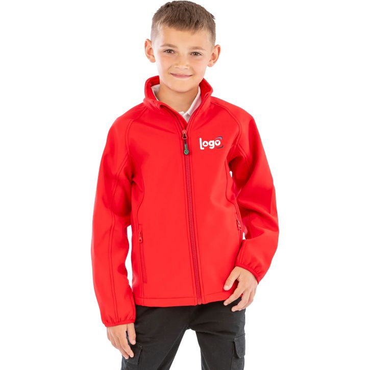 Image produit alternative Recycled 2-layer printable junior youth softshell jacket
