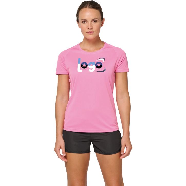 Image produit alternative T-shirt de sport à col rond recyclé femme