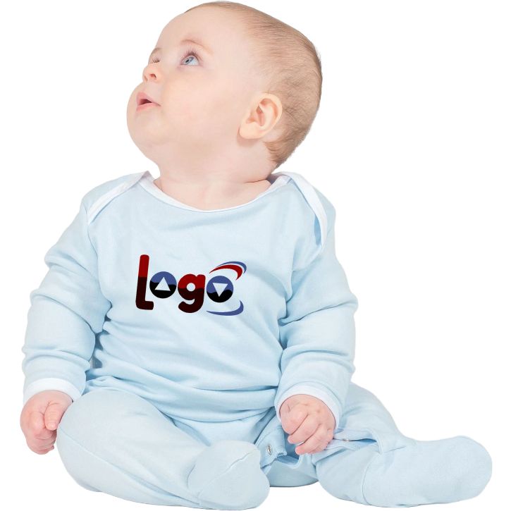 Image produit alternative Contrast Long Sleeved Sleepsuit