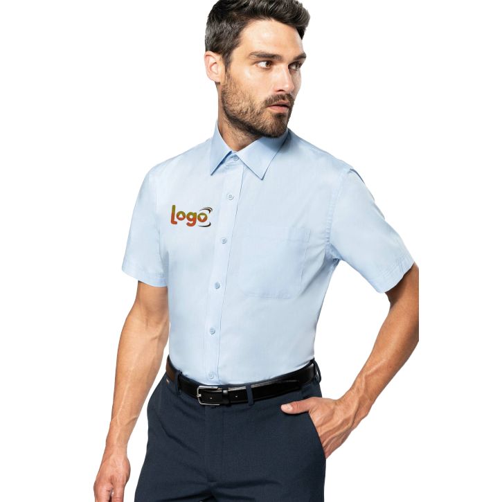 Image produit alternative Chemise popeline manches courtes