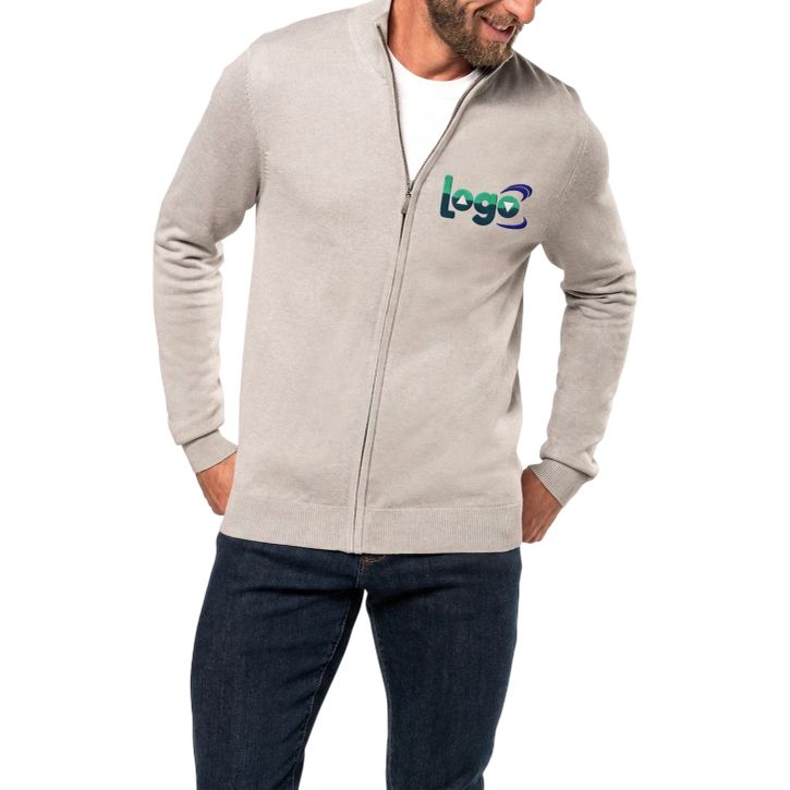 Image produit alternative Cardigan zippé homme