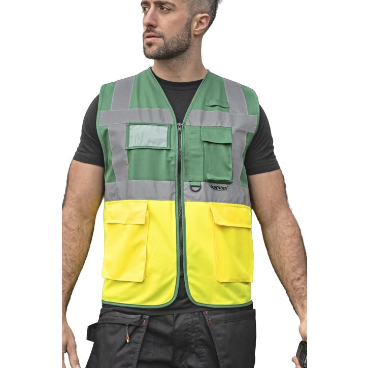 Image produit alternative Gilet de sécurité "Berlin"- multifonctionnel avec poches