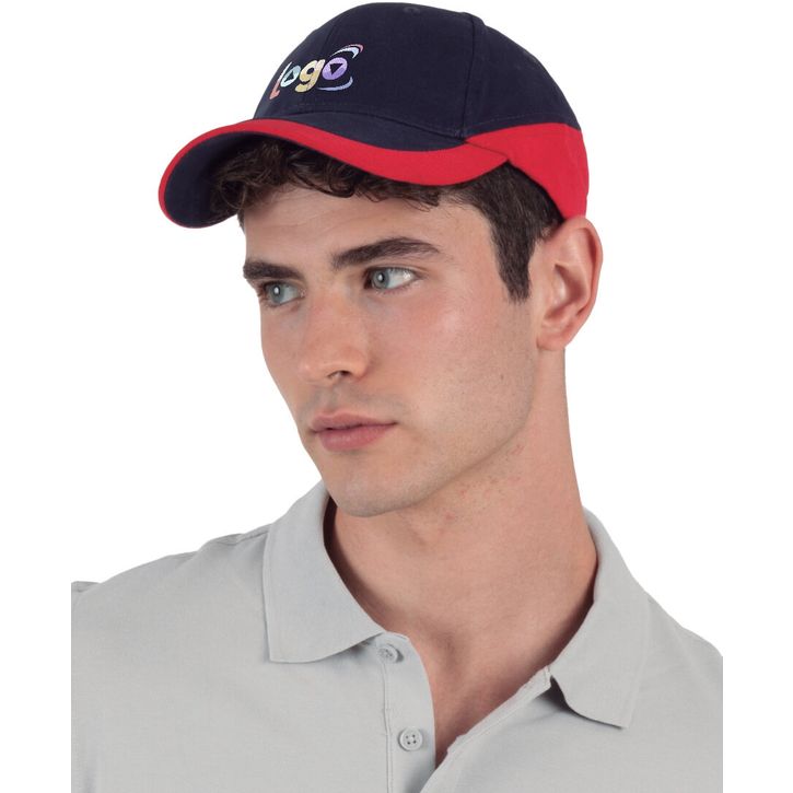 Image produit alternative Racing - casquette bicolore 6 panneaux