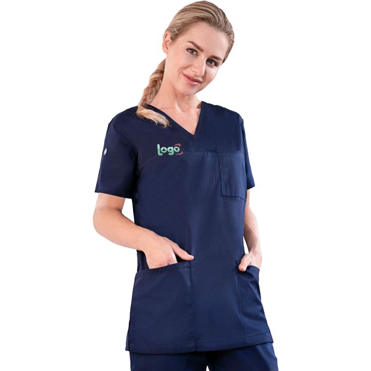 Image produit alternative Short-sleeve ladies' slip-on tunic essential