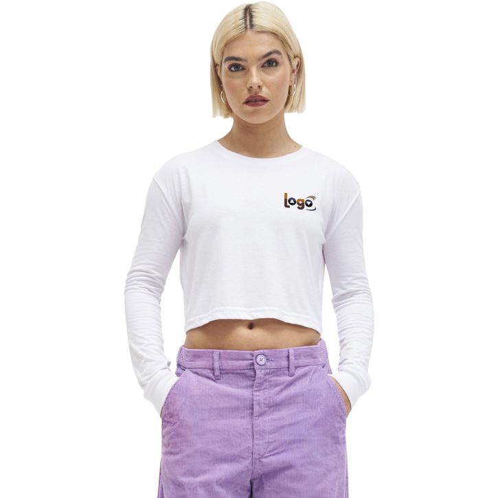 Image produit alternative Women's Long Sleeve Cropped T