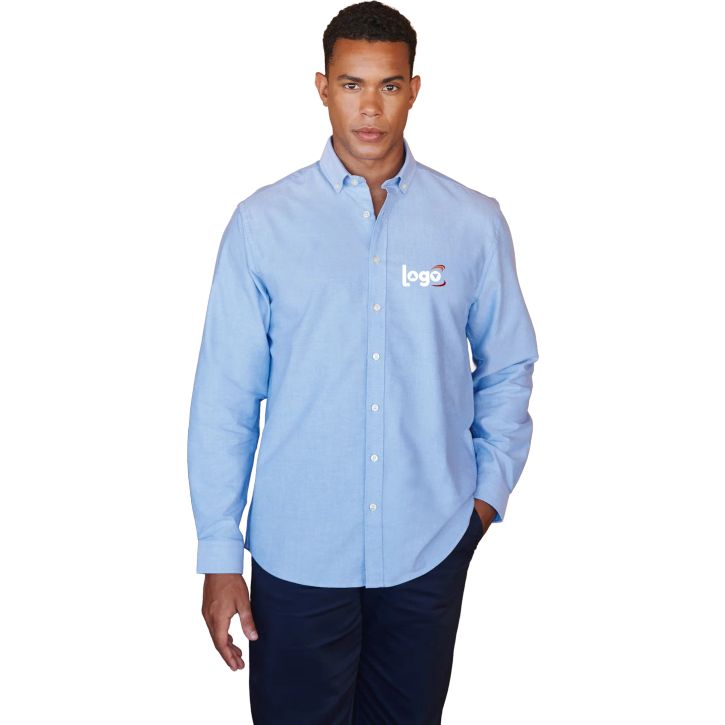 Image produit alternative Men's modern long sleeved oxford - classic fit