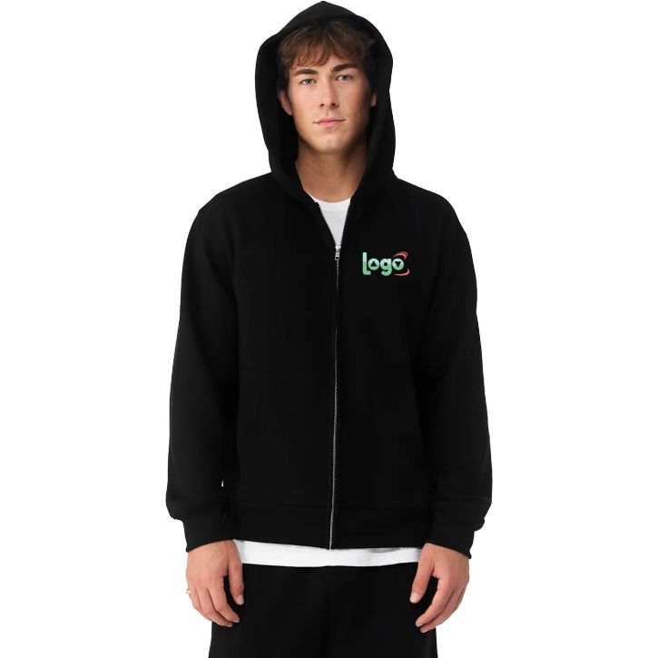Image produit alternative Unisex 10 oz full zip hoodie