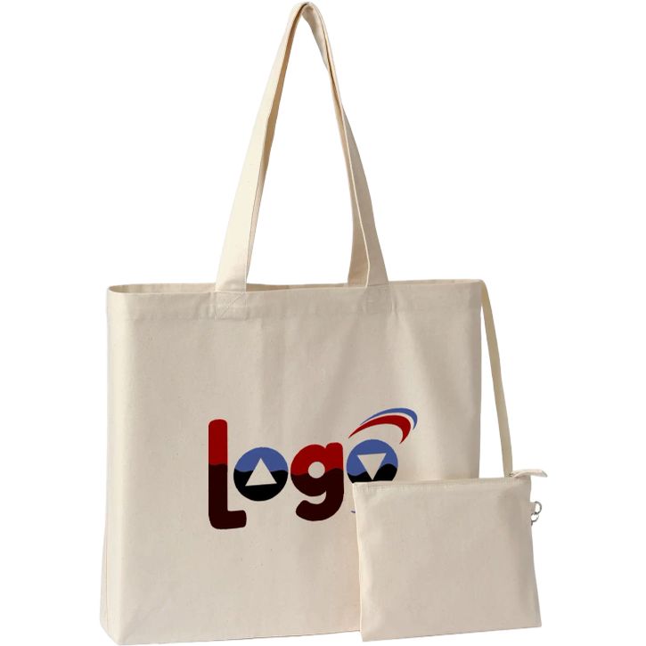 Image produit alternative Tote bag recyclé Cruise avec pochette amovible