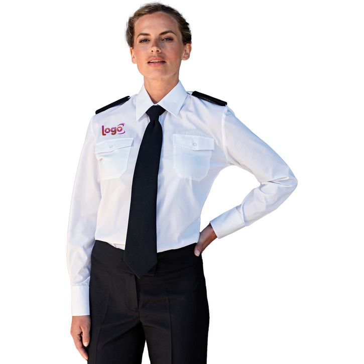 Image produit alternative Chemise pilote à manches longues pour femme