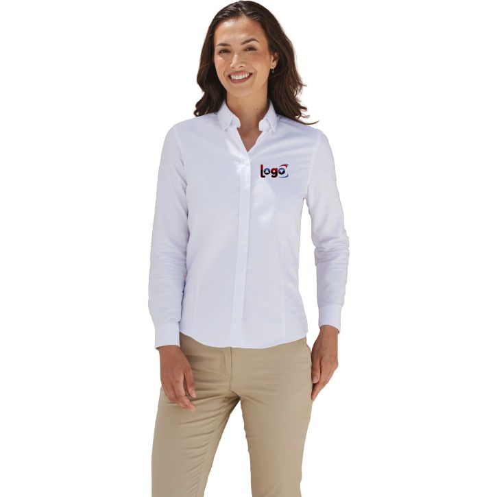 Image produit alternative Ladies' modern s/s oxford shirt - regular fit
