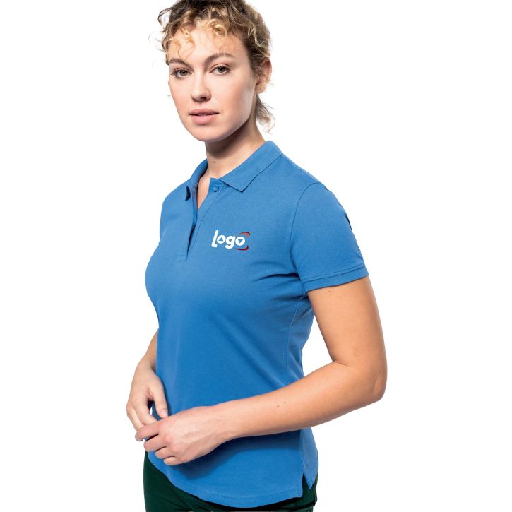 Image produit alternative Polo piqué Bio180 femme