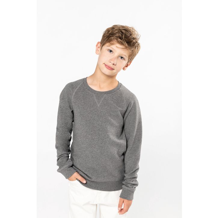 Image produit alternative Sweat-shirt bio manches raglan enfant