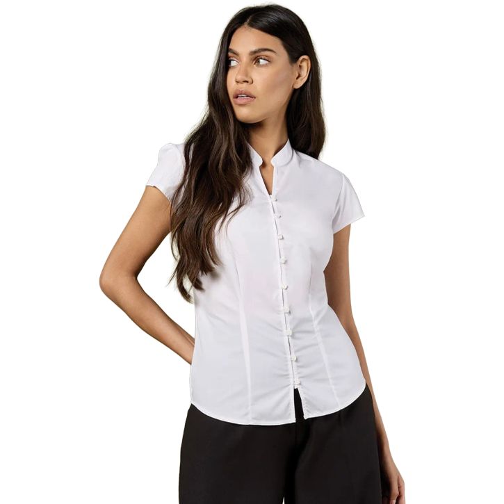Image produit alternative Continental Blouse Mandarin Collar
