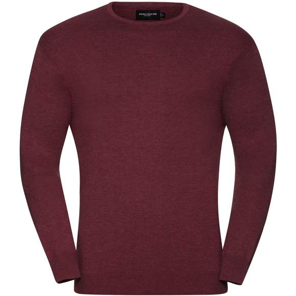 Men’s crew neck knitted pullover