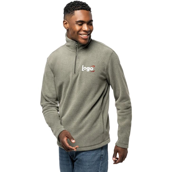 Image produit alternative Enzo > Micropolaire col zippé homme