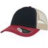 Navy/burgundy/beige