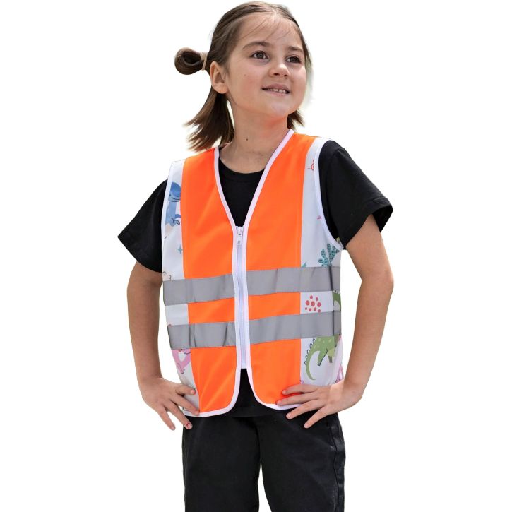 Image produit alternative Gilet de sécurité pour enfants "Dinosaurs" de la collection Action