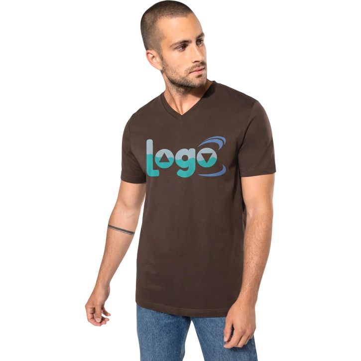 Image produit alternative T-shirt col V manches courtes