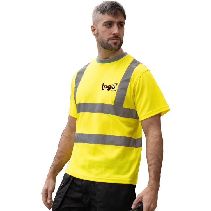 Image produit alternative Hi-vis Polycotton T-Shirt "BARCELONA"