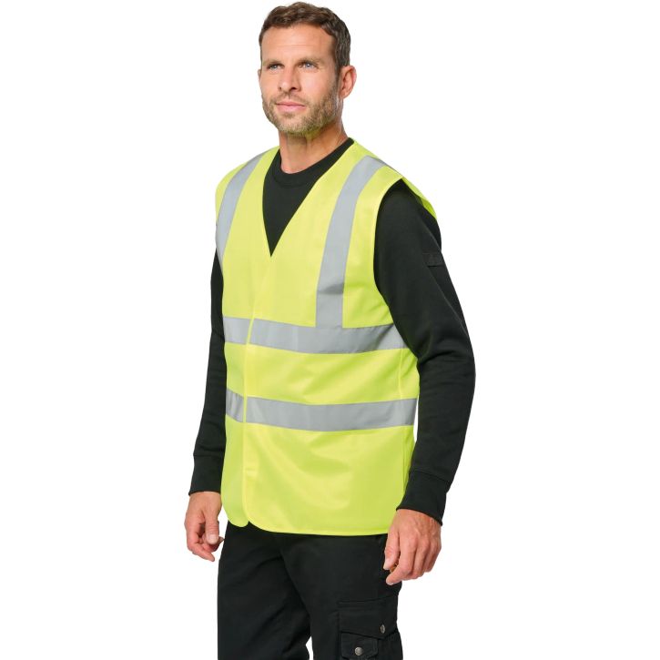 Image produit alternative Gilet adulte haute visibilité unisexe