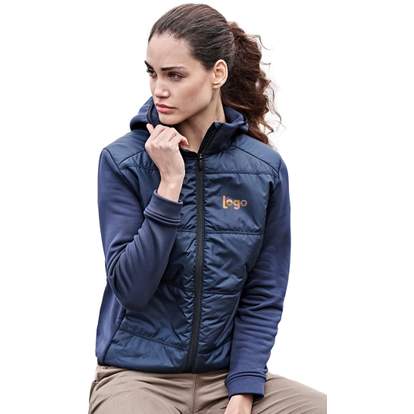 Image produit alternative Women's hybrid-stretch hooded jacket