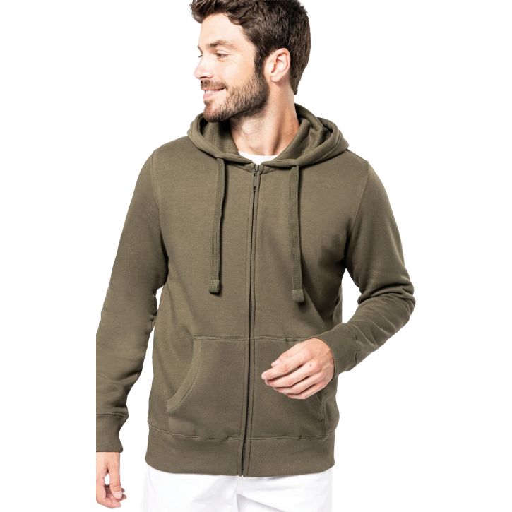 Image produit alternative Sweat-shirt capuche zippé unisexe