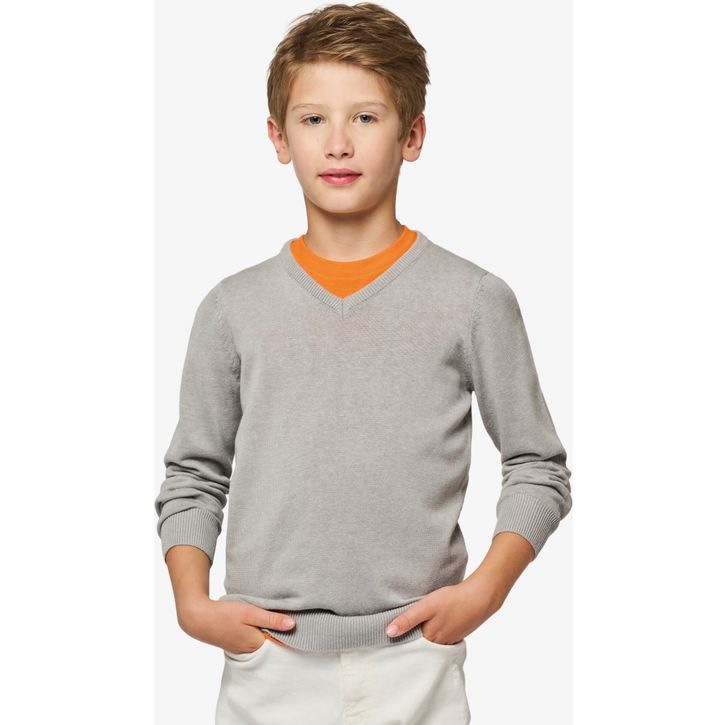 Image produit alternative Pull col V enfant